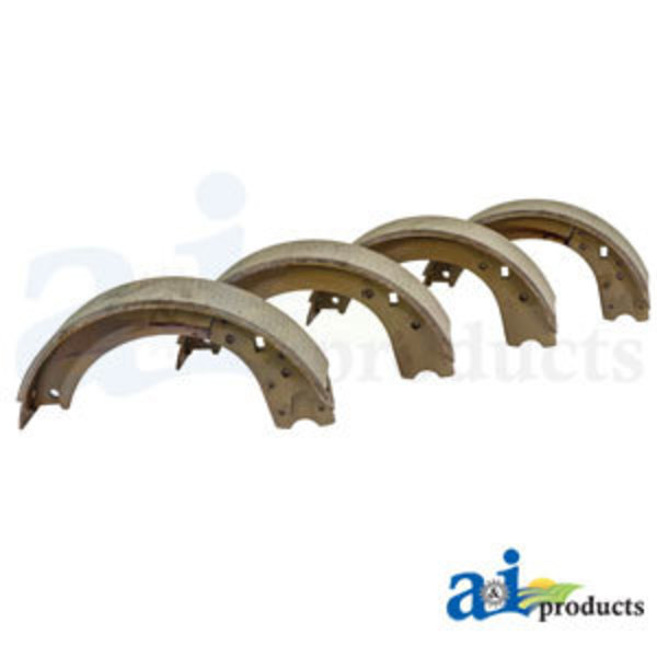 A & I Products Brake Shoes, Drum Type 6.9" x11.5" x6.3" A-8N2200B